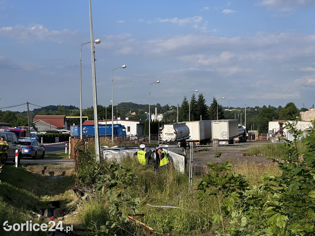 Wypadek na DK28 w Libuszy (08.06.)