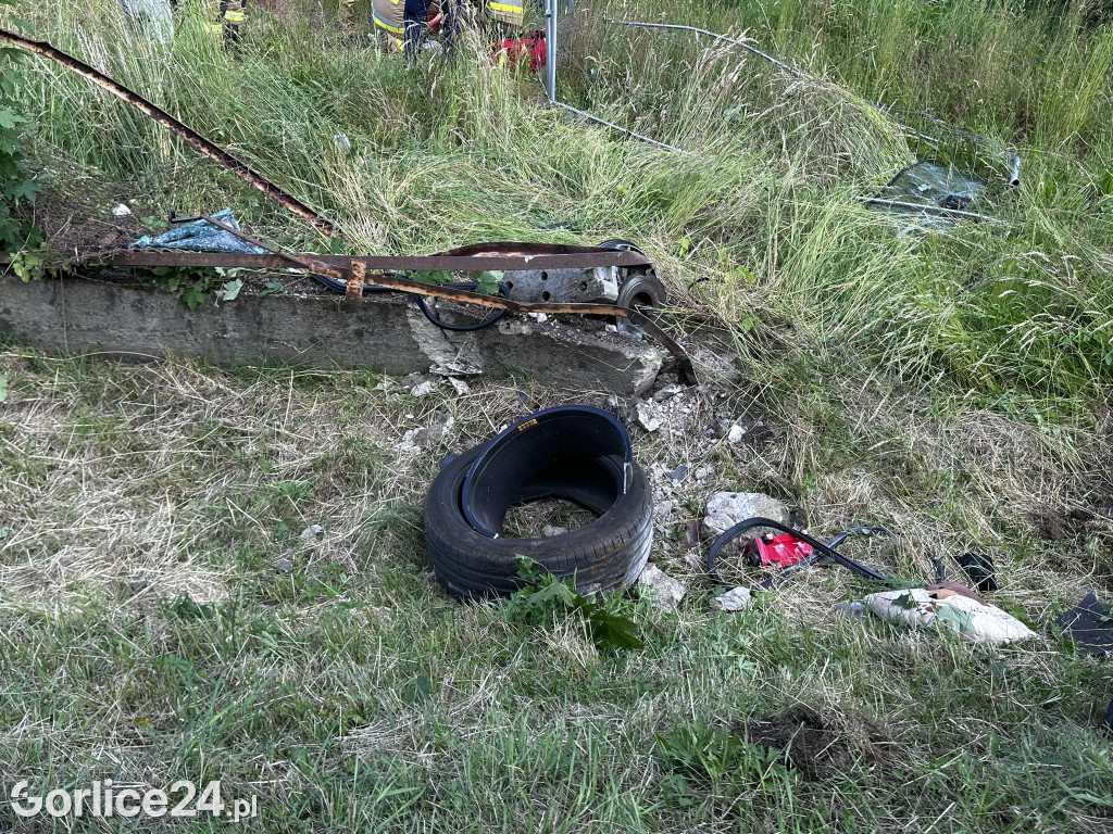 Wypadek na DK28 w Libuszy (08.06.)