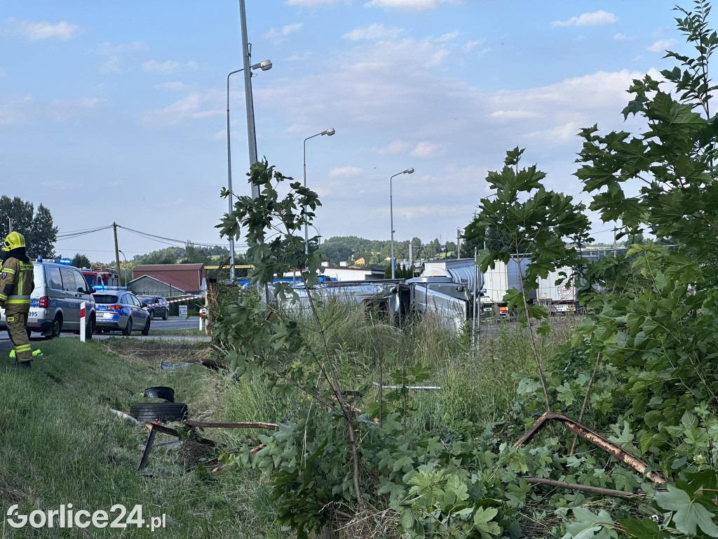 Wypadek na DK28 w Libuszy (08.06.)