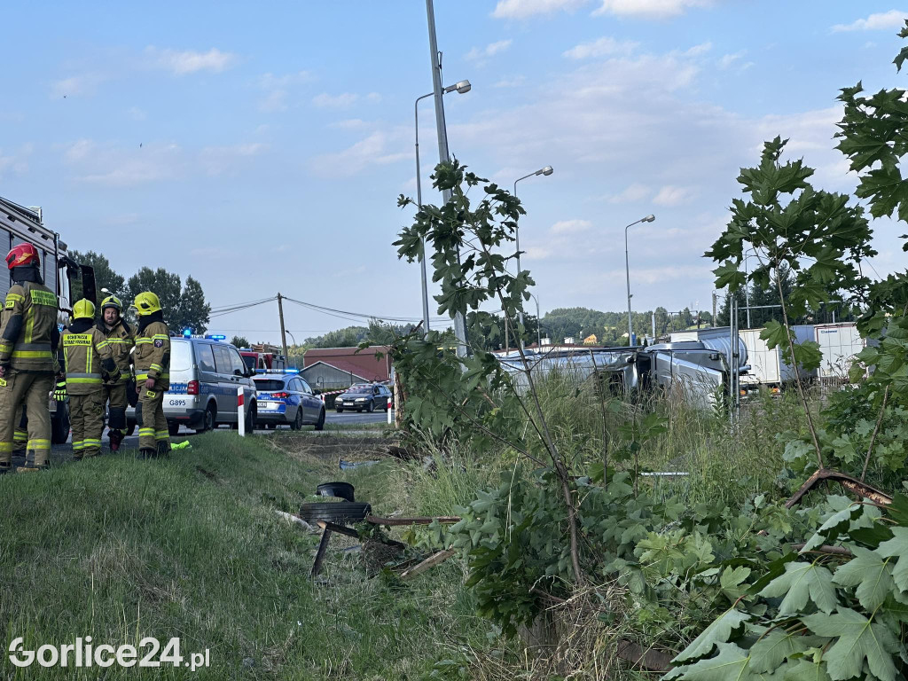 Wypadek na DK28 w Libuszy (08.06.)