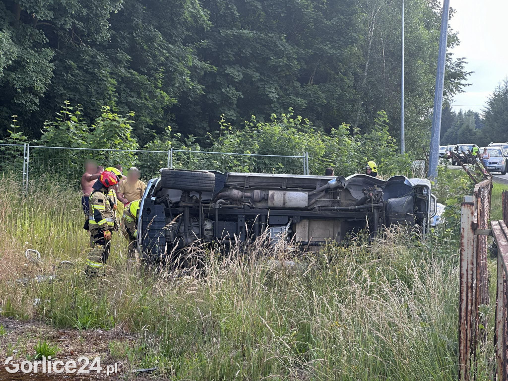 Wypadek na DK28 w Libuszy (08.06.)