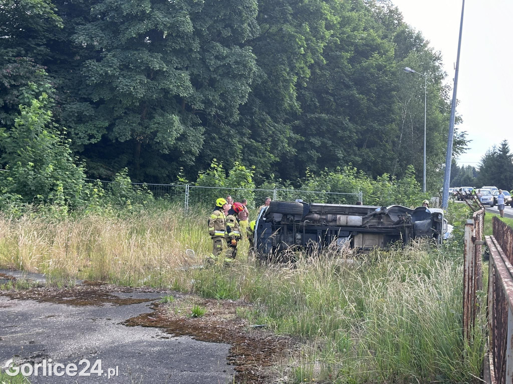 Wypadek na DK28 w Libuszy (08.06.)
