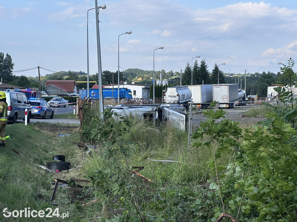 Wypadek na DK28 w Libuszy (08.06.)