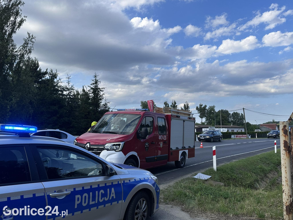 Wypadek na DK28 w Libuszy (08.06.)
