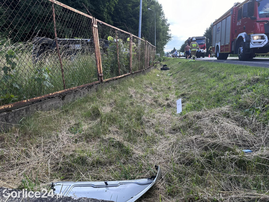 Wypadek na DK28 w Libuszy (08.06.)