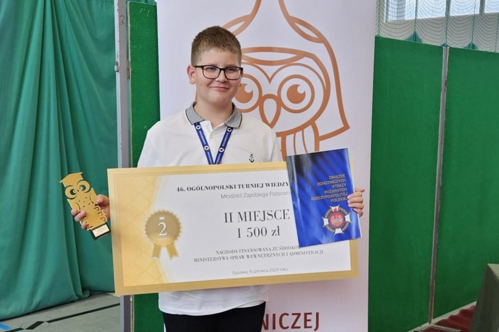 Jakub Święs laureat finału krajowego OTWP