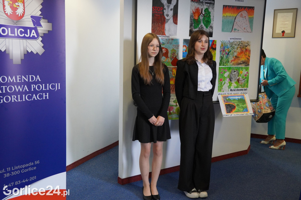Podsumowanie konkursu plastycznego w KPP Golice