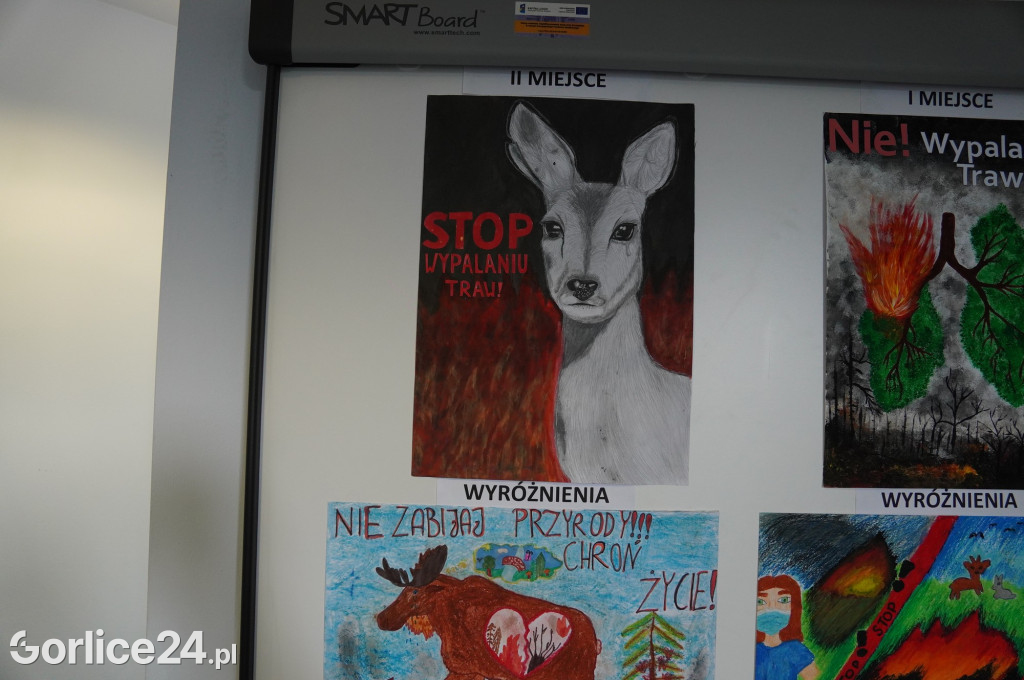 Podsumowanie konkursu plastycznego w KPP Golice