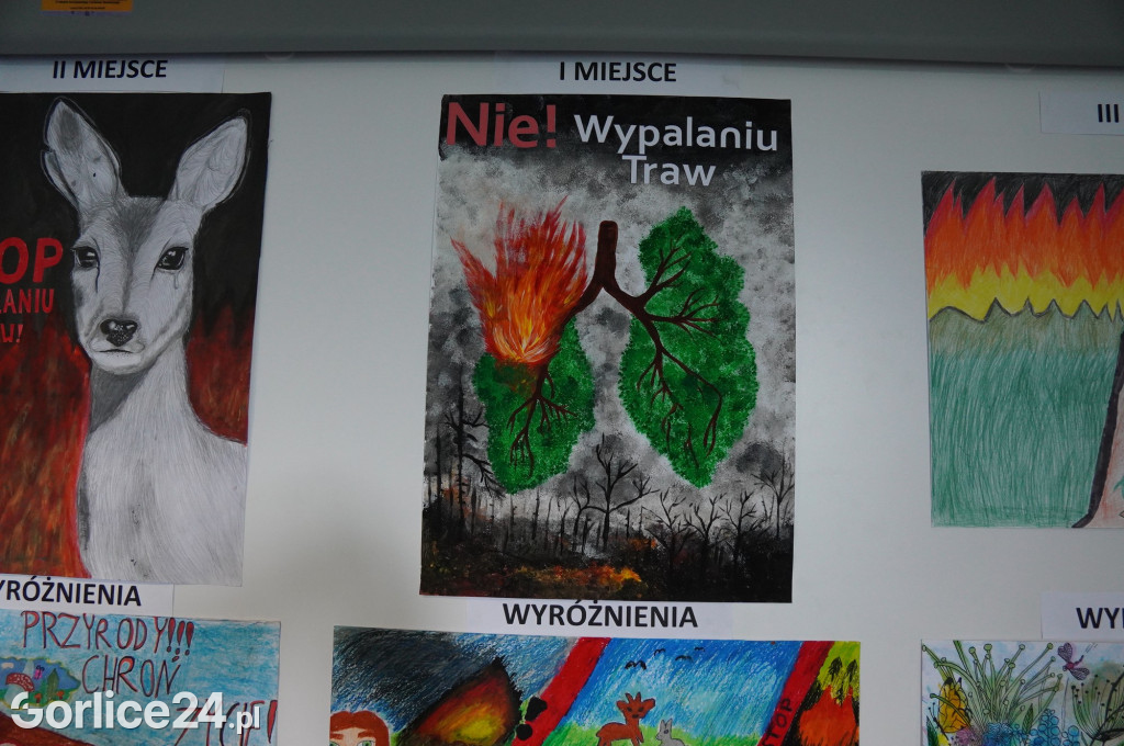 Podsumowanie konkursu plastycznego w KPP Golice