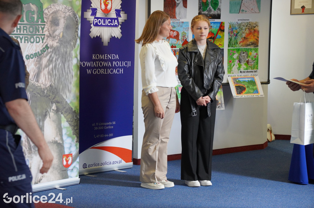 Podsumowanie konkursu plastycznego w KPP Golice