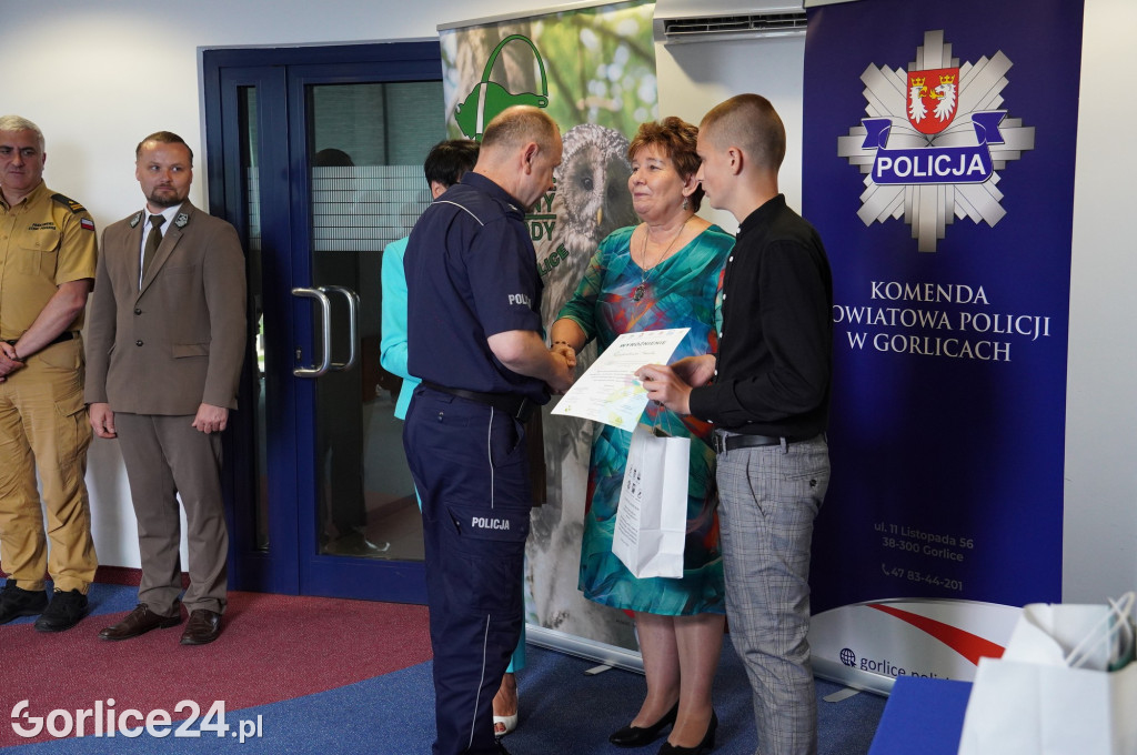 Podsumowanie konkursu plastycznego w KPP Golice
