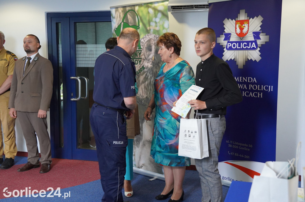 Podsumowanie konkursu plastycznego w KPP Golice