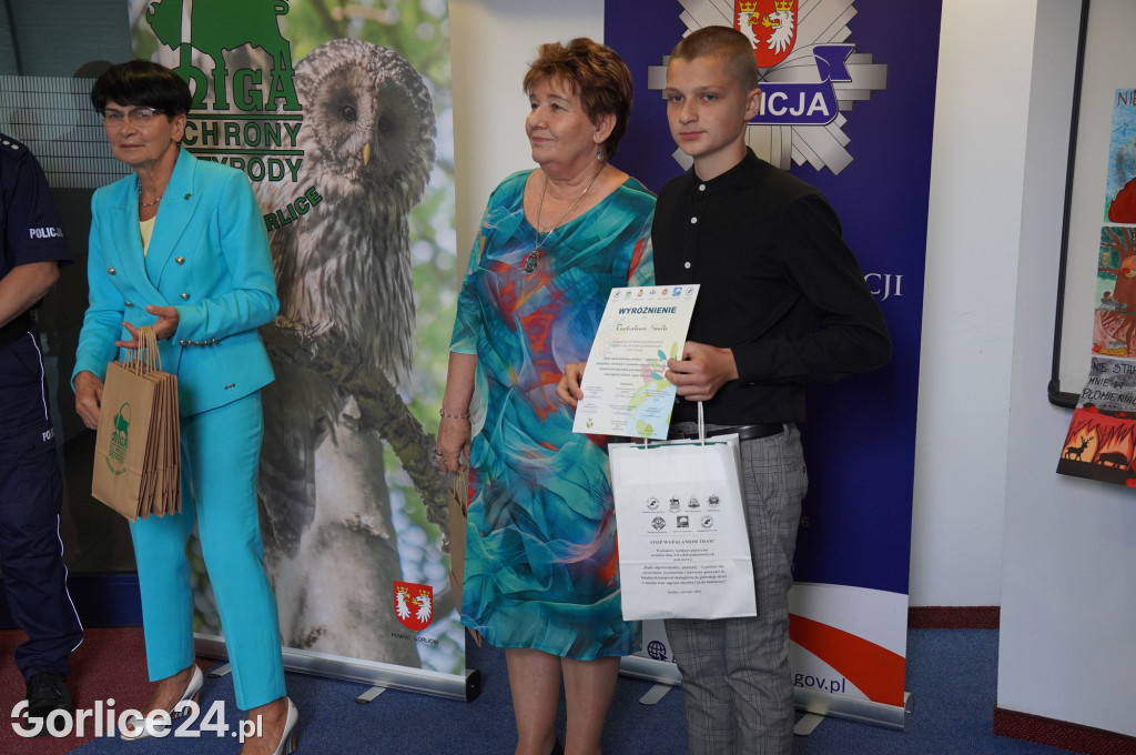 Podsumowanie konkursu plastycznego w KPP Golice