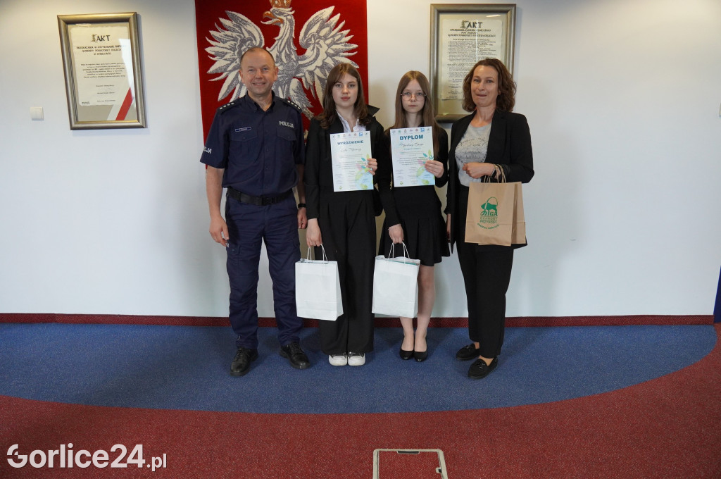 Podsumowanie konkursu plastycznego w KPP Golice