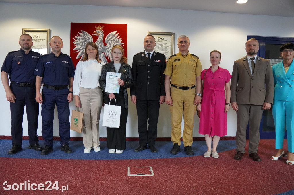 Podsumowanie konkursu plastycznego w KPP Golice