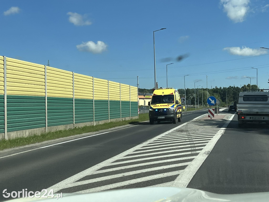 Kolizja na gorlickiej obwodnicy (17.06.)