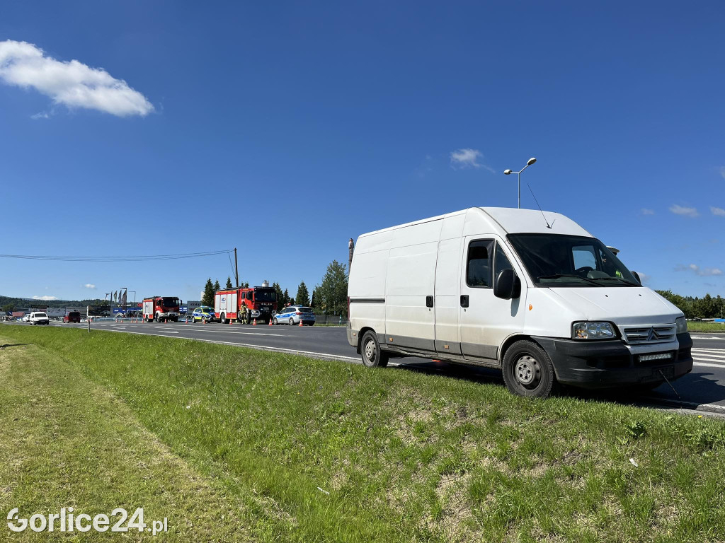 Kolizja na gorlickiej obwodnicy (17.06.)