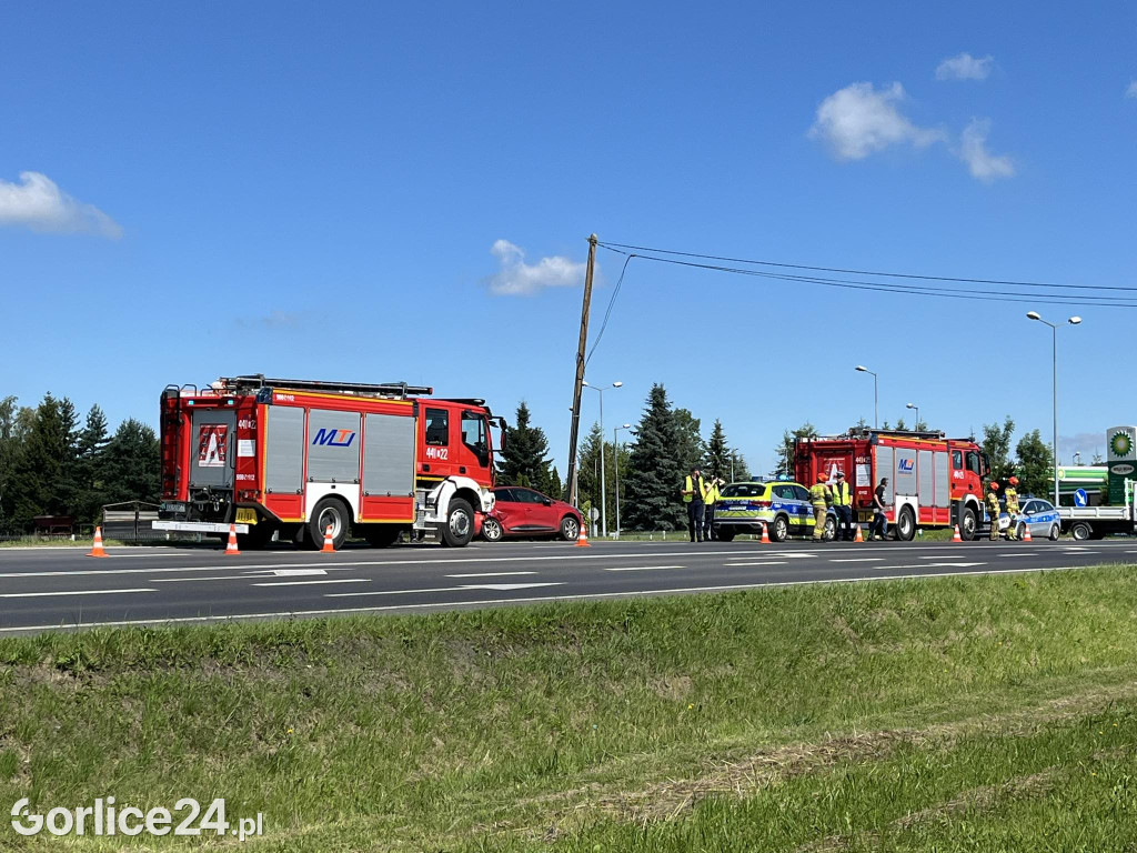 Kolizja na gorlickiej obwodnicy (17.06.)