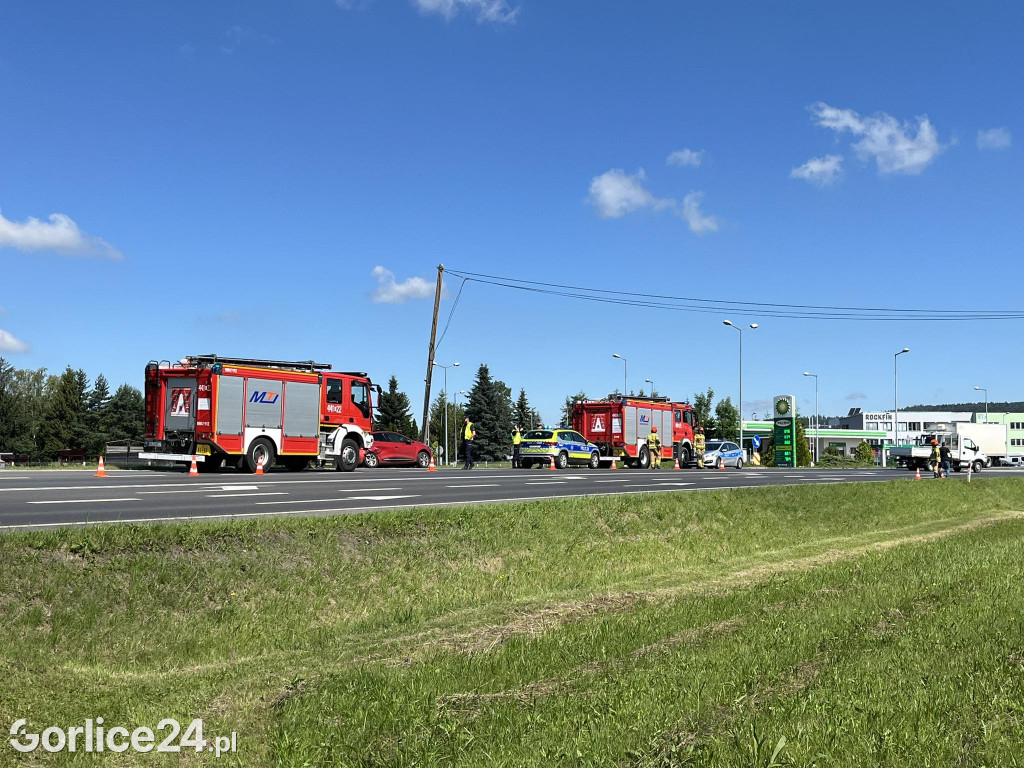 Kolizja na gorlickiej obwodnicy (17.06.)