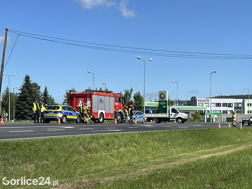 Kolizja na gorlickiej obwodnicy (17.06.)