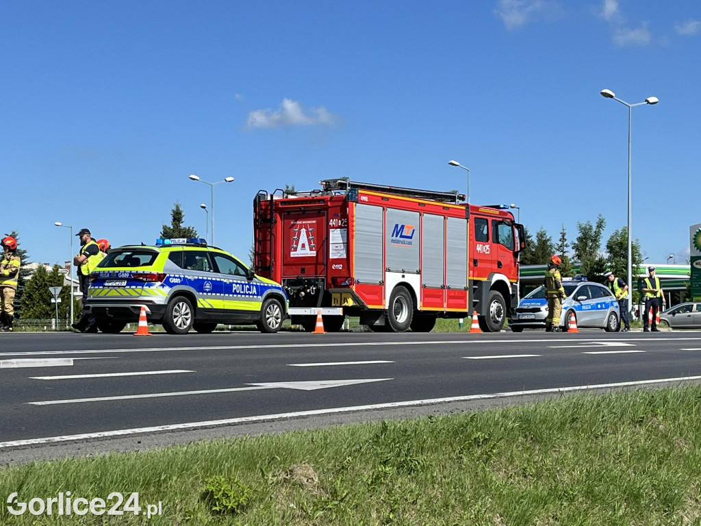 Kolizja na gorlickiej obwodnicy (17.06.)