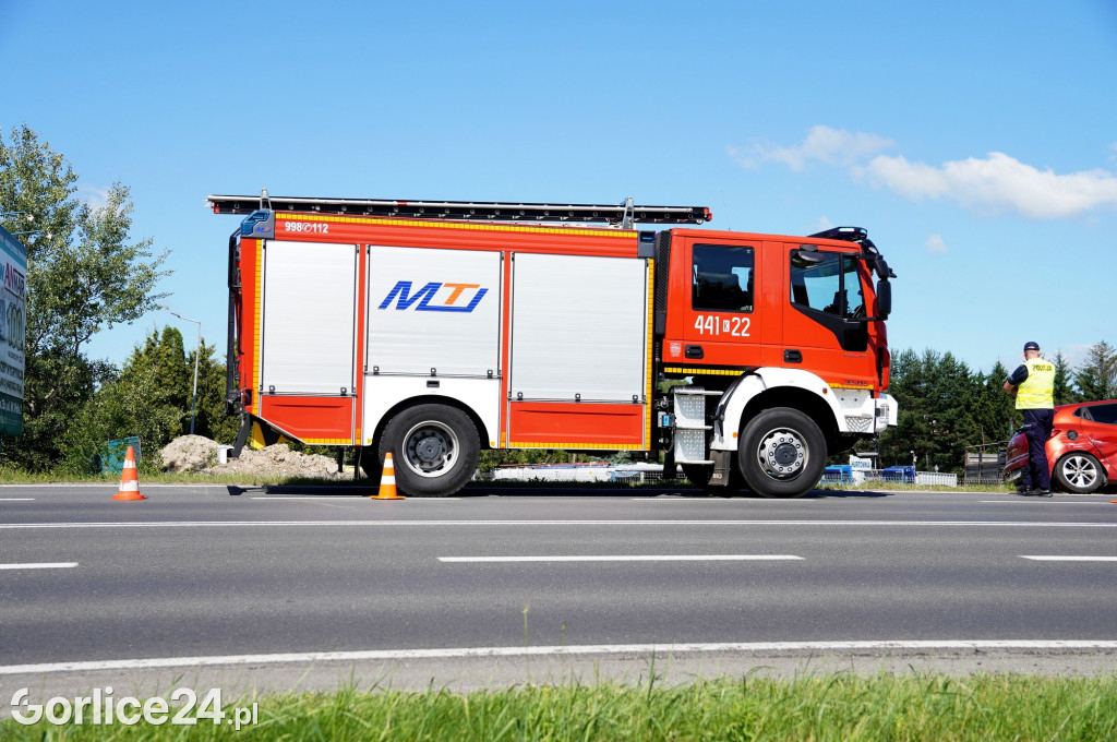 Kolizja na gorlickiej obwodnicy (17.06.)