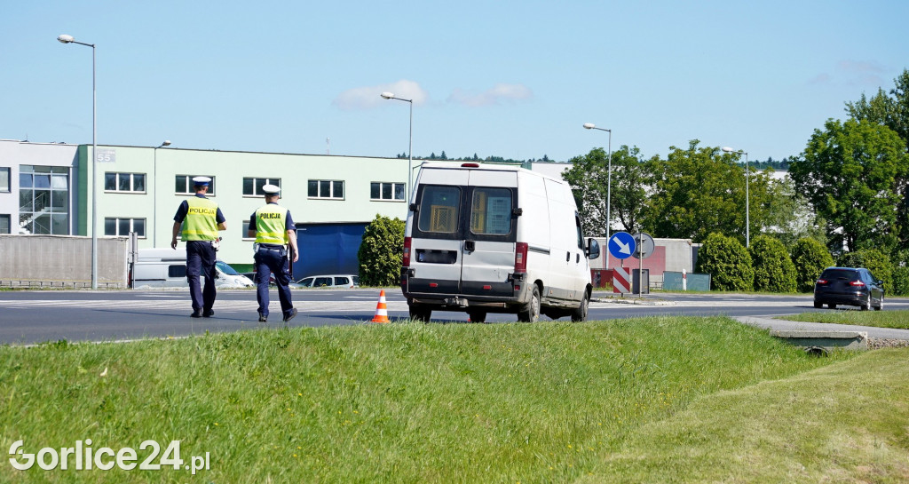 Kolizja na gorlickiej obwodnicy (17.06.)