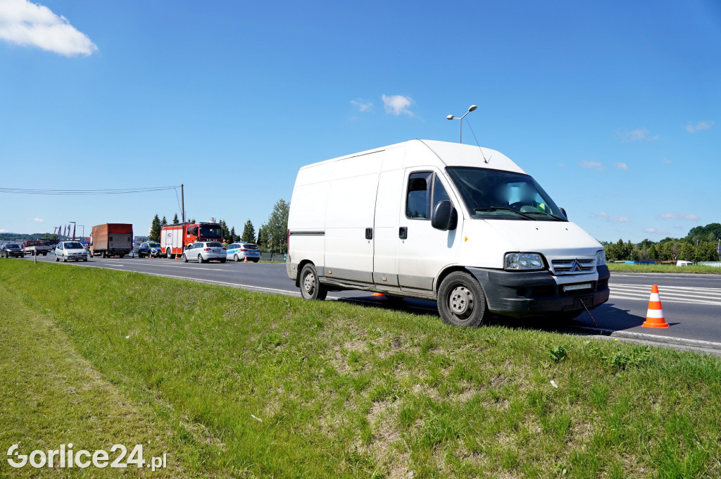Kolizja na gorlickiej obwodnicy (17.06.)