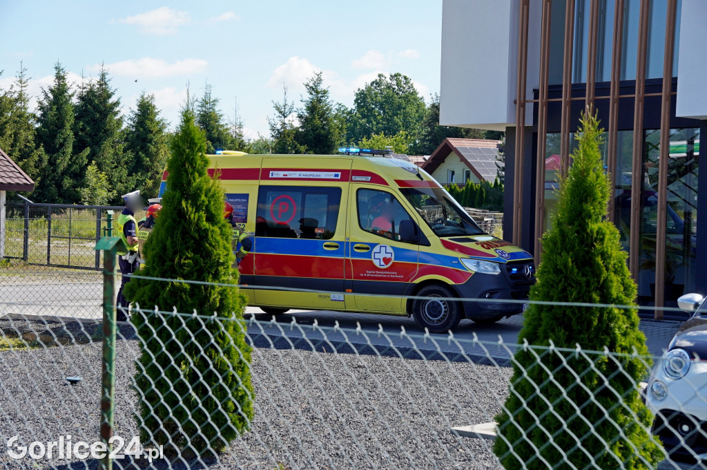 Kolizja na gorlickiej obwodnicy (17.06.)
