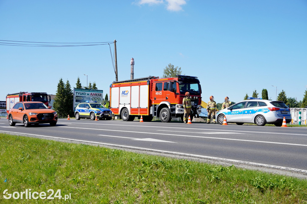 Kolizja na gorlickiej obwodnicy (17.06.)