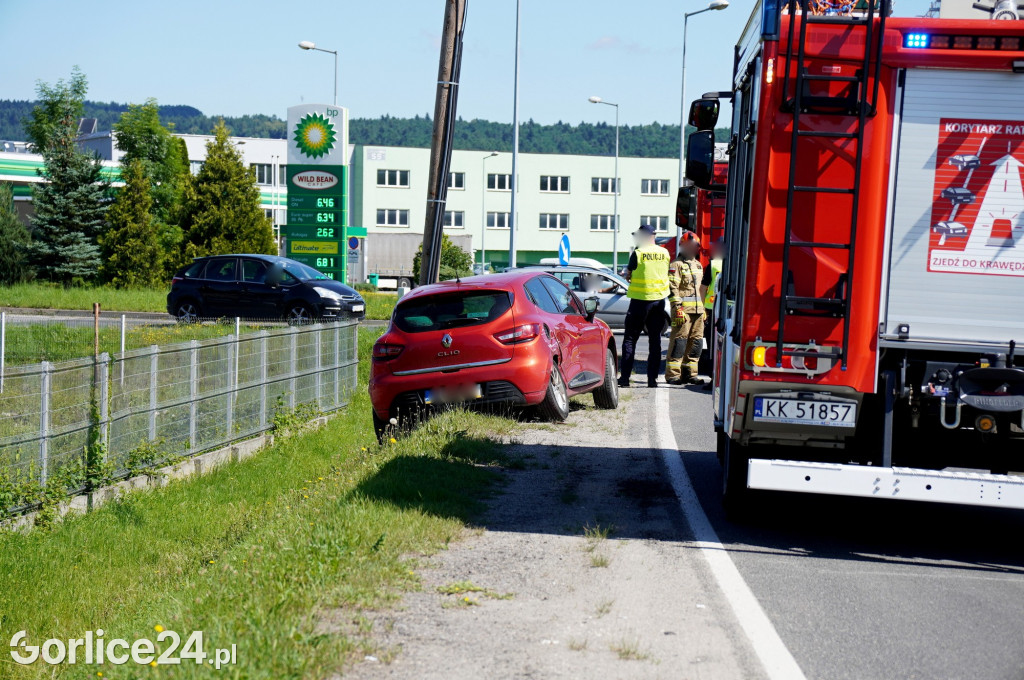 Kolizja na gorlickiej obwodnicy (17.06.)