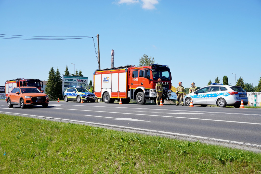 Kolizja na gorlickiej obwodnicy (17.06.)