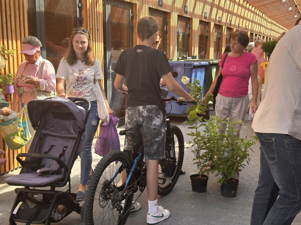 Eko-piknik pod nazwą „Wymień odpad na sadzonkę” w Bieczu
