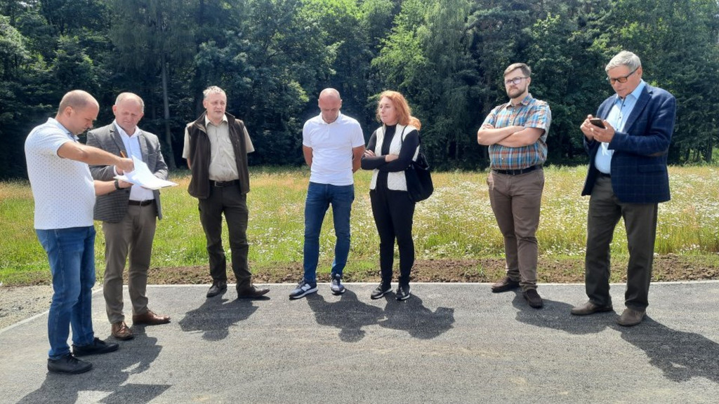 Koniec pierwszego etapu budowy ścieżki pieszo-rowerowej w Kobylance