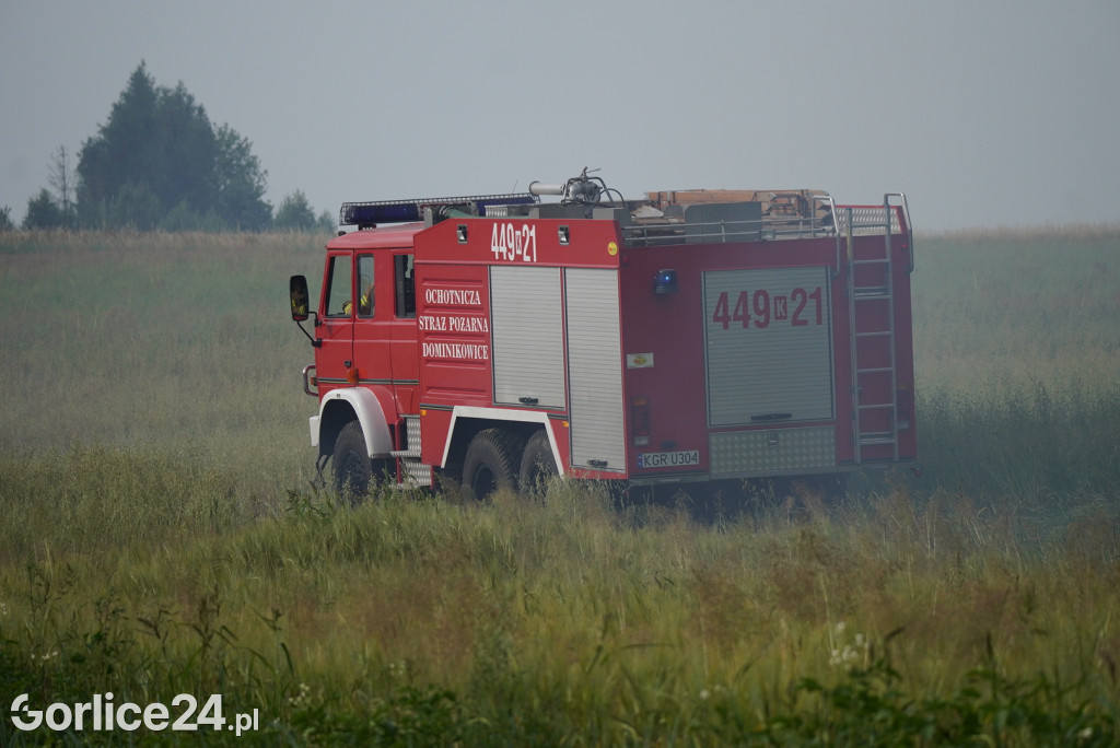 Pożar stodoły w Kobylance (30.06.)