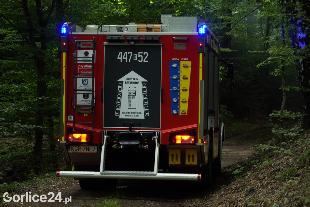 Pożar stodoły w Kobylance (30.06.)