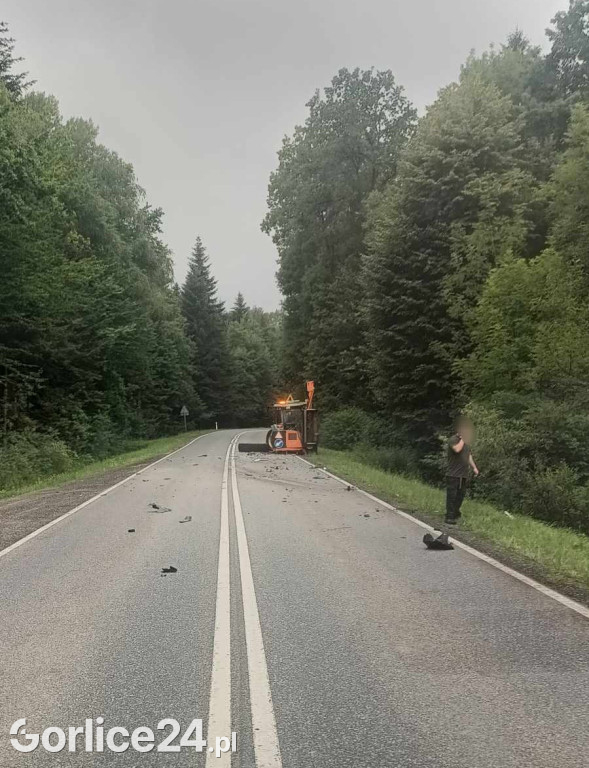Zderzenie pojazdów w Moszczenicy