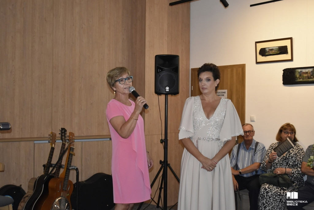 Wernisaż Barbary Rudzińskiej w Bieczu