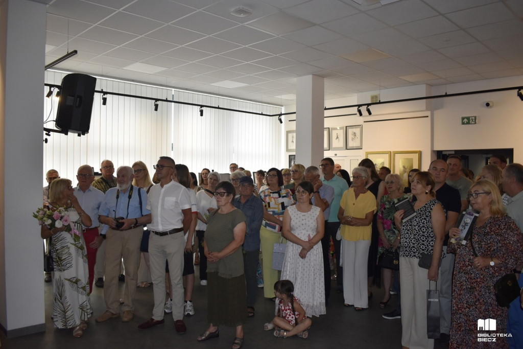 Wernisaż Barbary Rudzińskiej w Bieczu