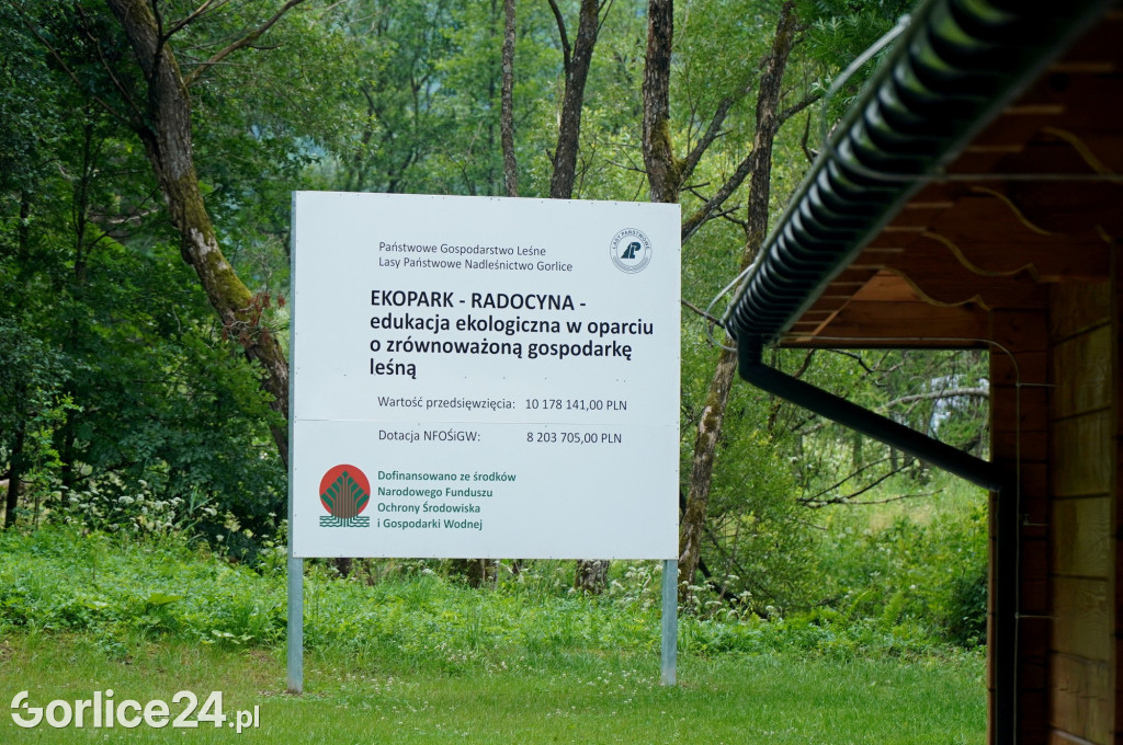Uroczyste otwarcie Ekoparku-Radocyna
