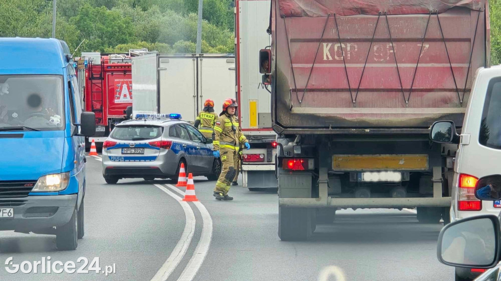 Gorlice. Kolizja dwóch samochodów (03.07)