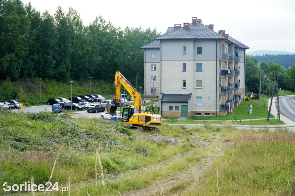 Blok przy ul. Korczaka w Gorlicach (04.07.)