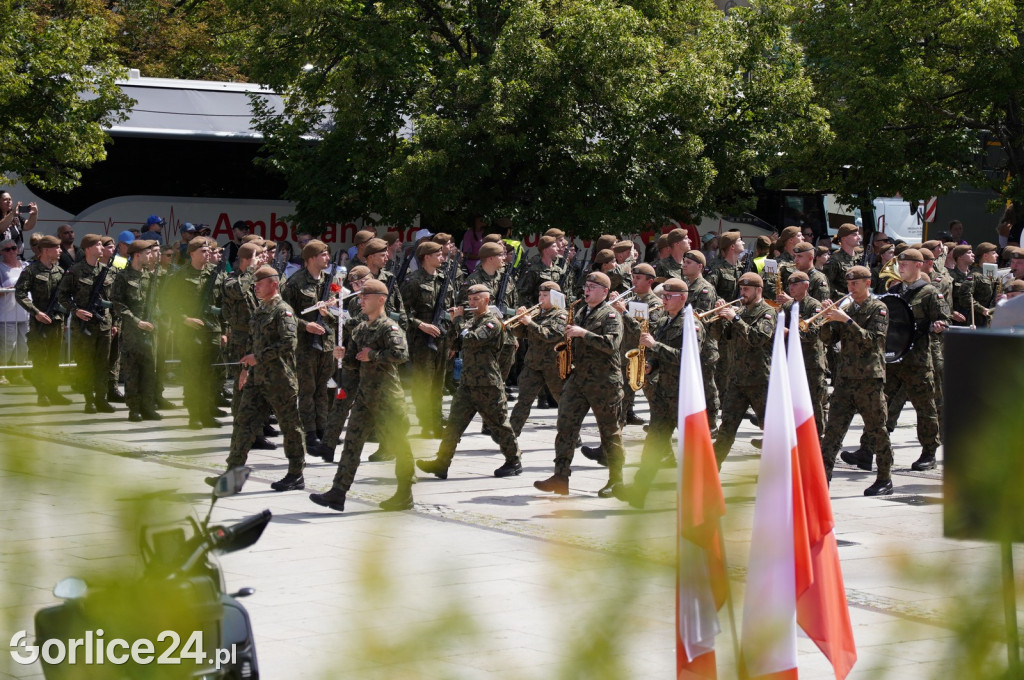 Przysięga Terytorialsów na gorlickim Rynku 06.07.
