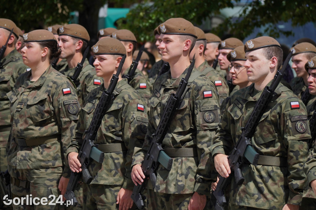 Przysięga Terytorialsów na gorlickim Rynku 06.07.