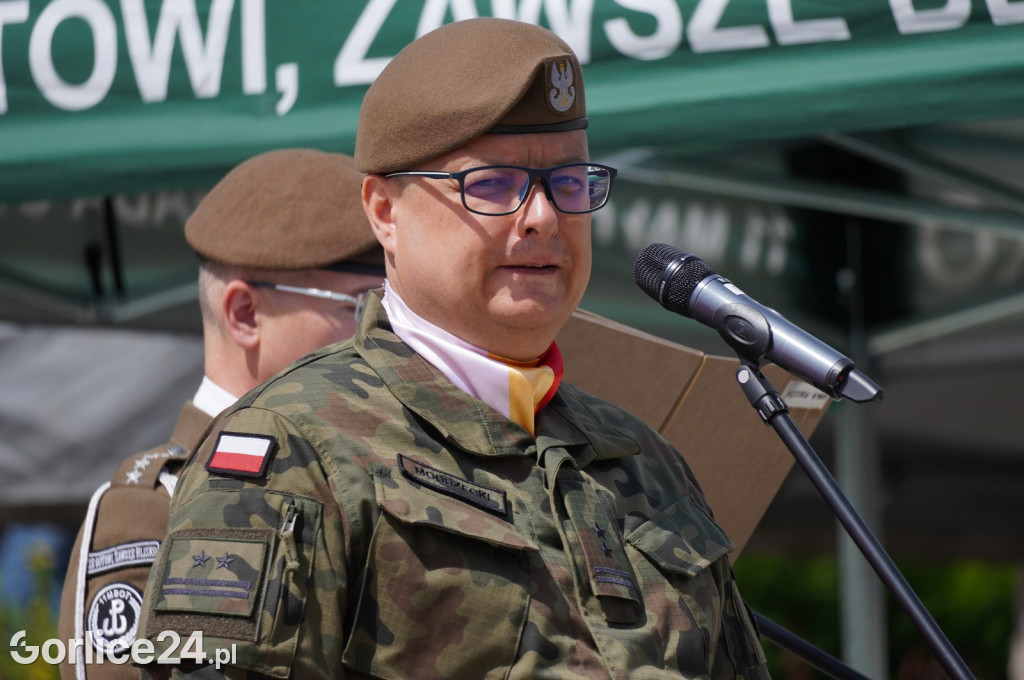 Przysięga Terytorialsów na gorlickim Rynku 06.07.