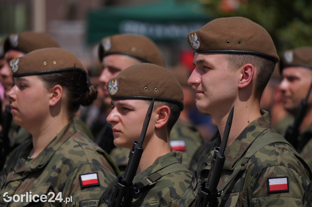 Przysięga Terytorialsów na gorlickim Rynku 06.07.