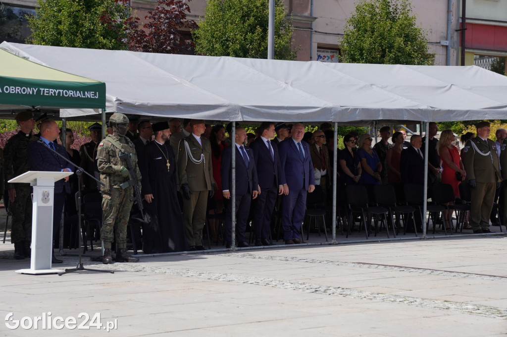 Przysięga Terytorialsów na gorlickim Rynku 06.07.