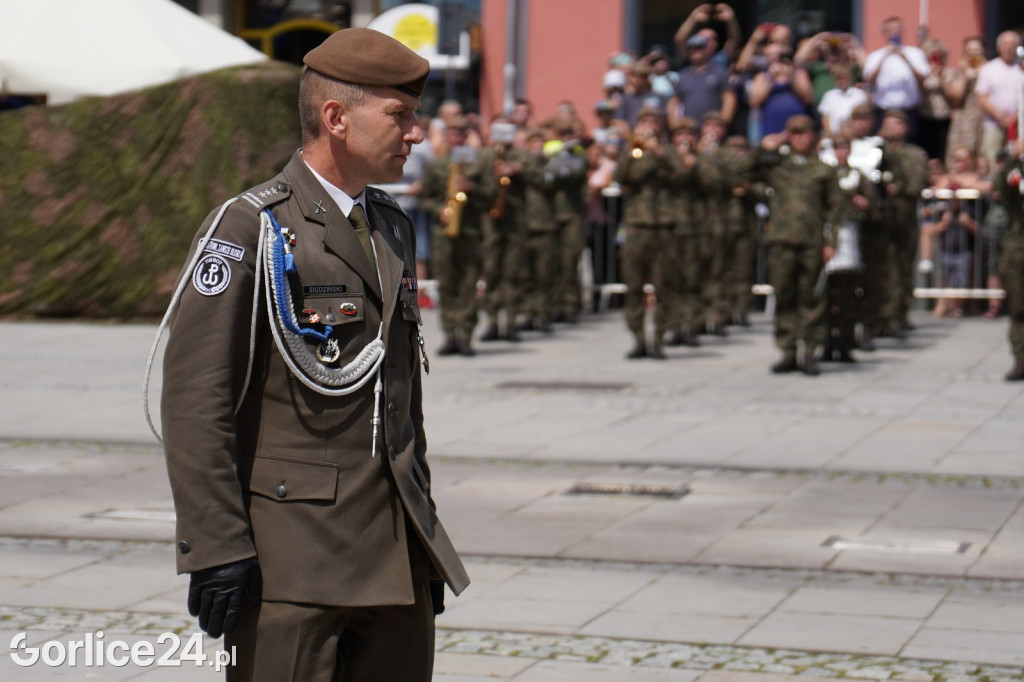 Przysięga Terytorialsów na gorlickim Rynku 06.07.