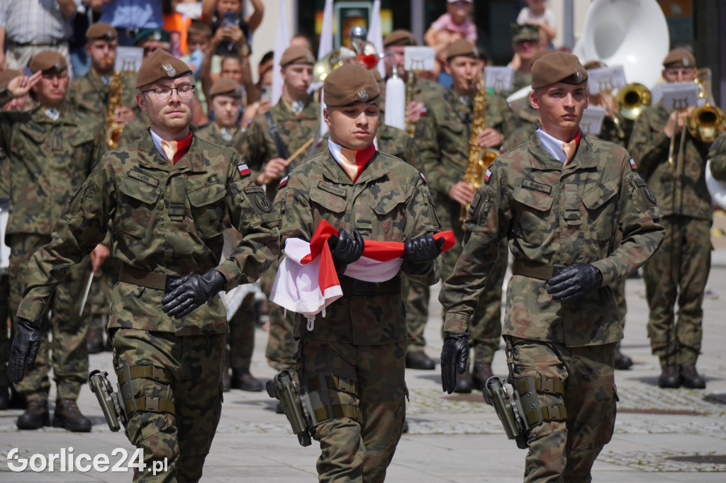Przysięga Terytorialsów na gorlickim Rynku 06.07.