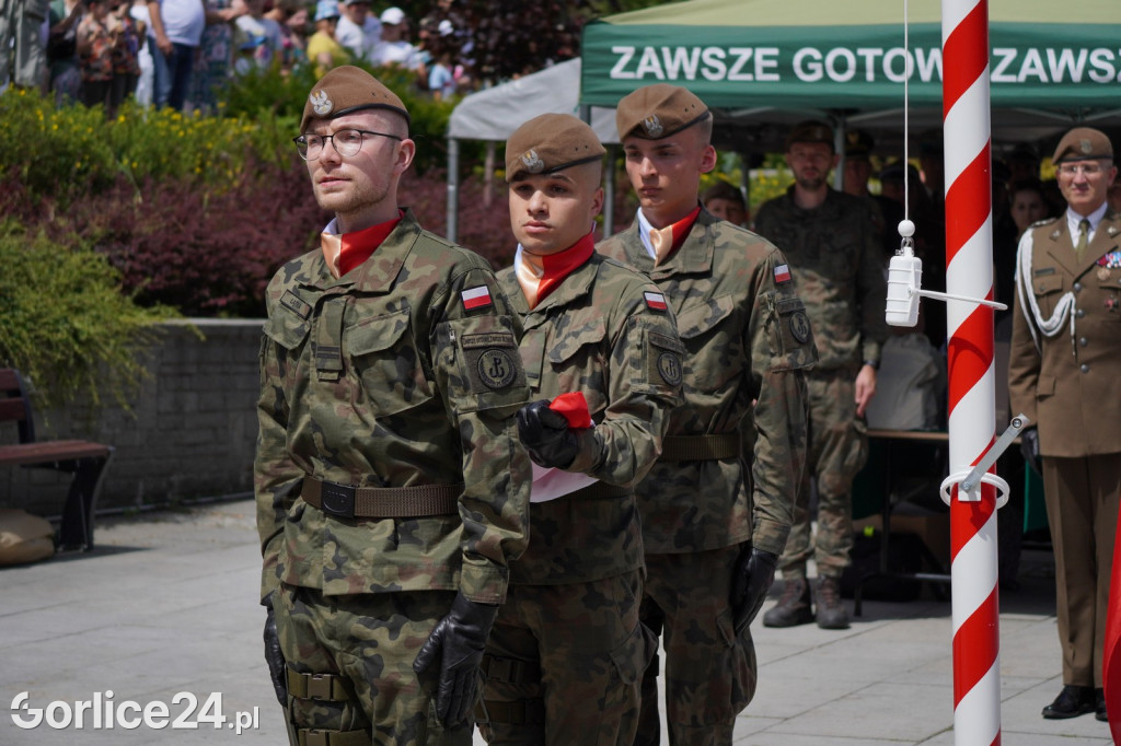 Przysięga Terytorialsów na gorlickim Rynku 06.07.